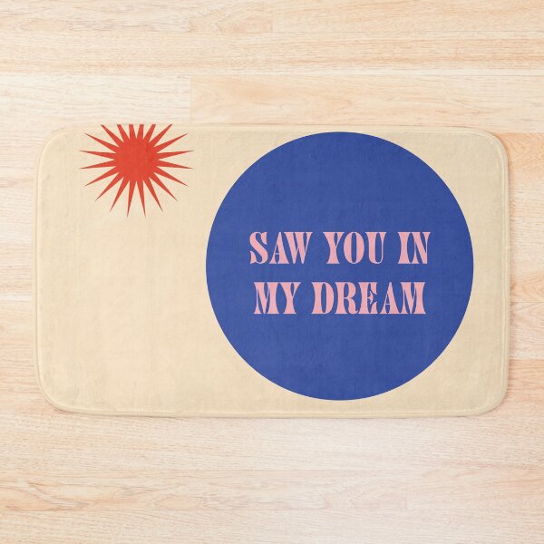 Item preview, Saw You in My Dream, Modern, Minimalist designed and sold by technicolorable_art.