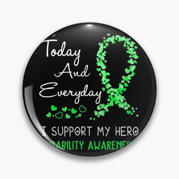 Item preview, Today and Everyday I Support My Hero Disability Awareness designed and sold by ArangoaStore.