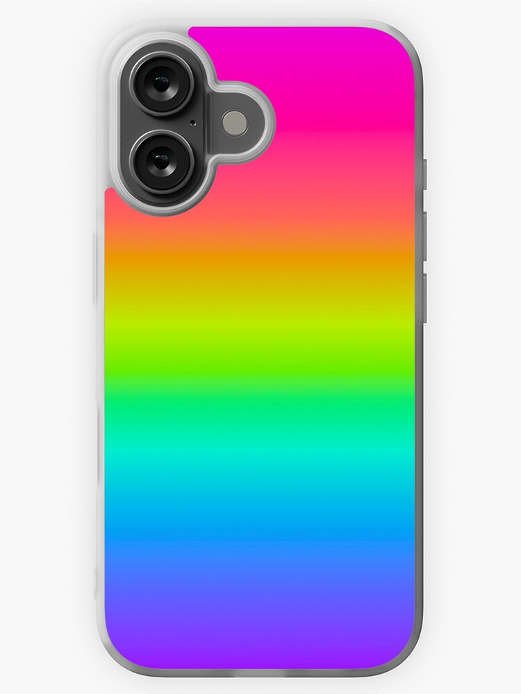 iPhone・スマホケース Society6 Rainbow Eye Neon Rainbow Ombre