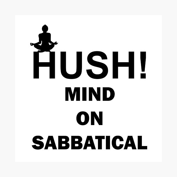 Item preview, Hush! Mind On Sabbatical designed and sold by my-green-gecko.