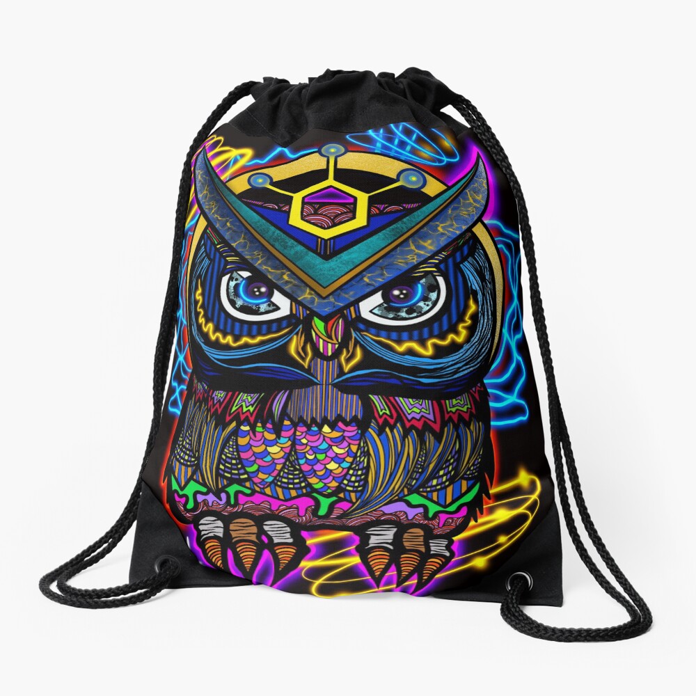 Digital OWL- Smart Digital Payments Drawstring Bag