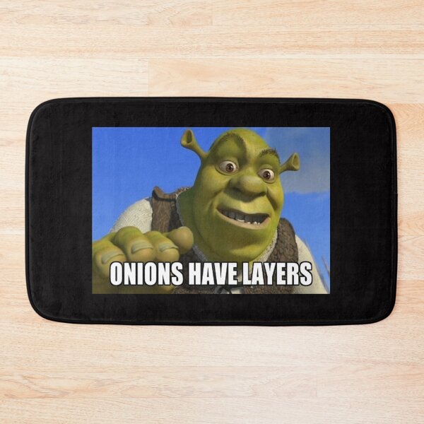 Item preview, Shrek Onions Have Layers designed and sold by reesls.