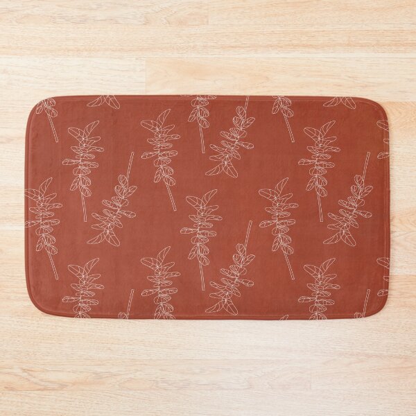 Item preview, Terracotta Abstract, Botanical Pattern, Minimalist, Boho designed and sold by technicolorable_art.