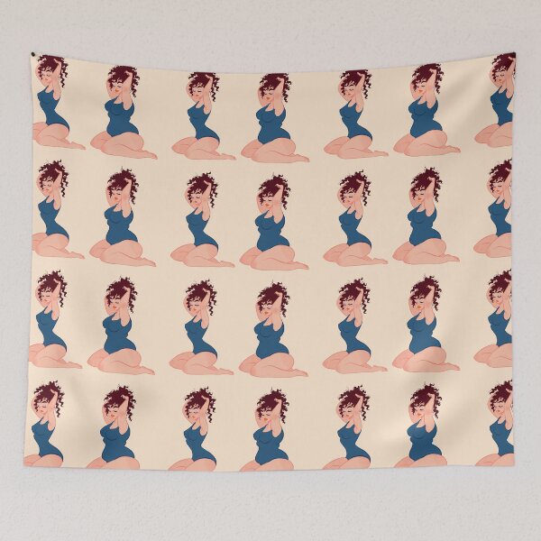 Item preview, Curly Haired Girls designed and sold by printsbyaudree.