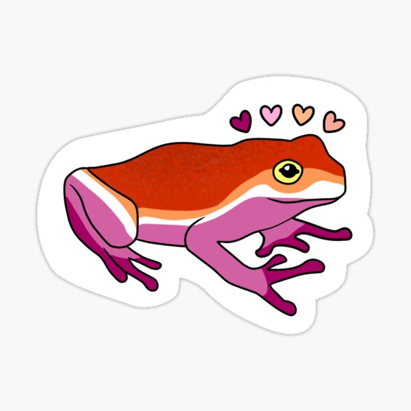 Lesbian Pride Frog Gifts & Merchandise | Redbubble