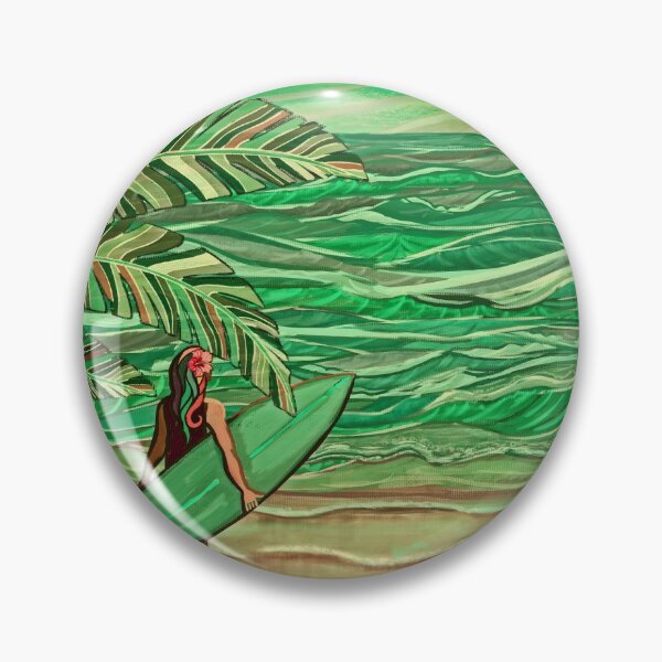 Item preview, Surfer Girl Art  designed and sold by sunnthreads.