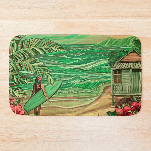 Item preview, Surfer Girl Art  designed and sold by sunnthreads.