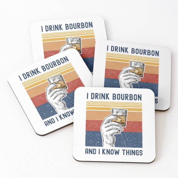 Item preview, I Drink Bourbon And I Know Things designed and sold by silverhexagon.