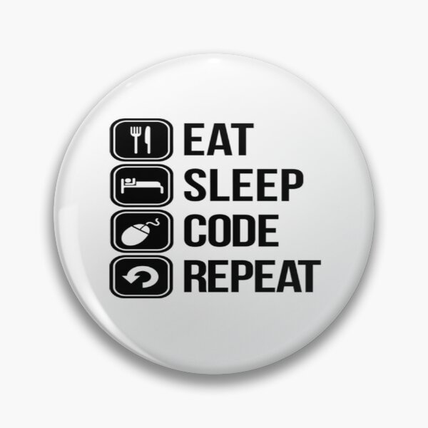 Item preview, Eat sleep code repeat designed and sold by JimTsig.