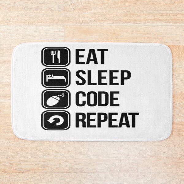 Item preview, Eat sleep code repeat designed and sold by JimTsig.