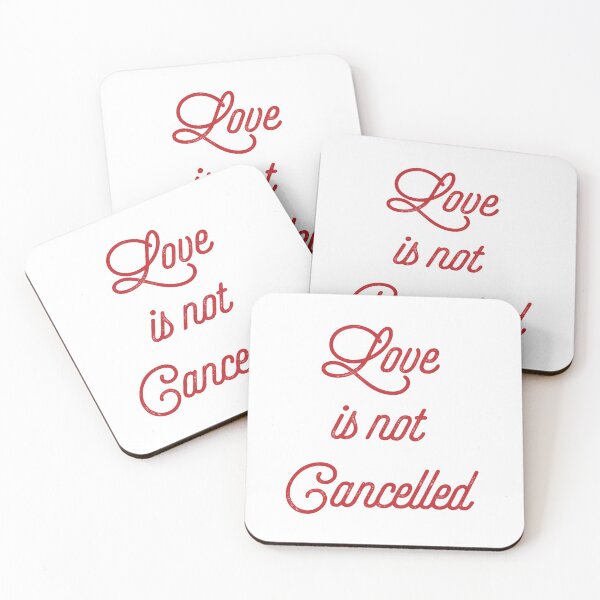 Item preview, LOVE IS NOT CANCELLED designed and sold by FLASHOP.