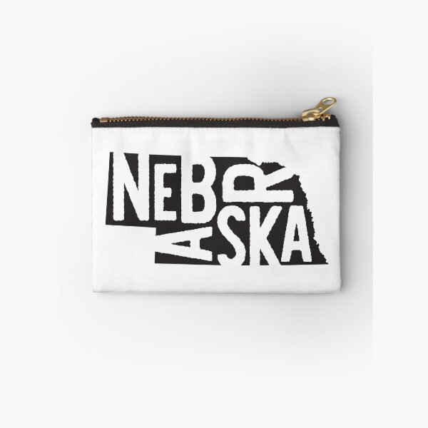 Item preview, Nebraska State Design | Abstract Nebraska Lettering Graphic | Nebraska Gift | Nebraska Map  designed and sold by crookedriverusa.