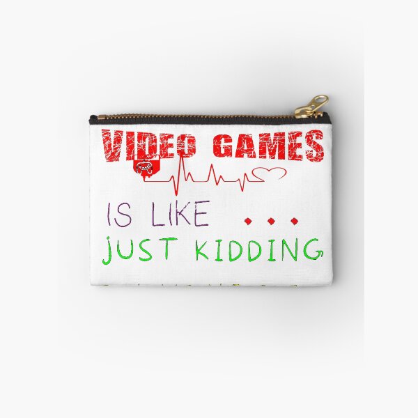 Item preview, a day without video games is like just kidding i have no idea T-shirt designed and sold by oliviermaron.
