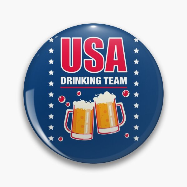 Artikelvorschau, USA Trinkerteam entworfen und verkauft von chris-ellis-art.