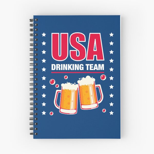 Item preview, USA Drinking Team  designed and sold by chris-ellis-art.