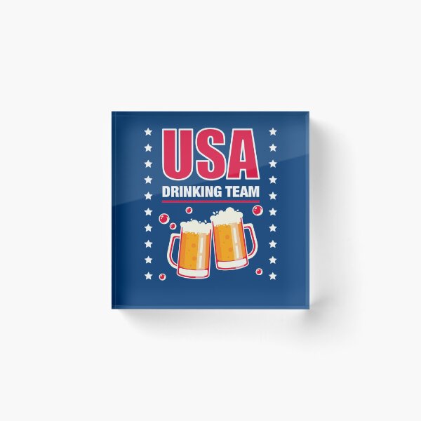 Item preview, USA Drinking Team  designed and sold by chris-ellis-art.