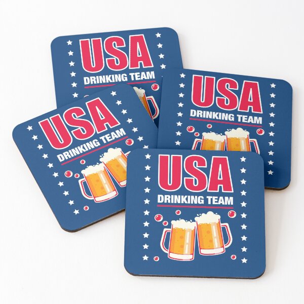 Item preview, USA Drinking Team  designed and sold by chris-ellis-art.