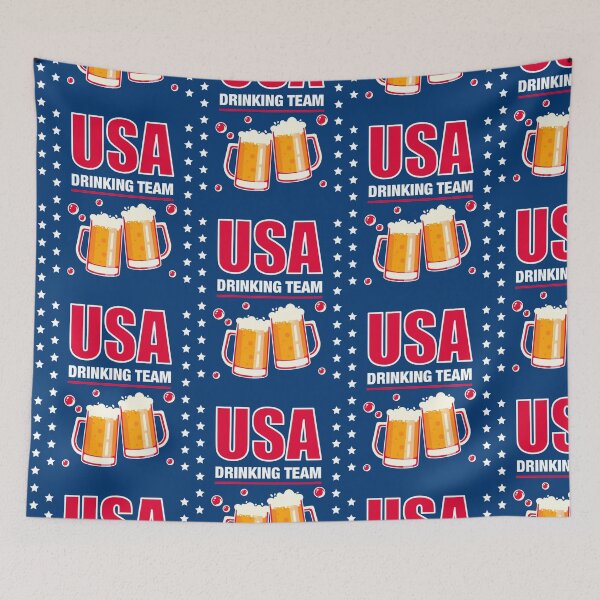 Item preview, USA Drinking Team  designed and sold by chris-ellis-art.
