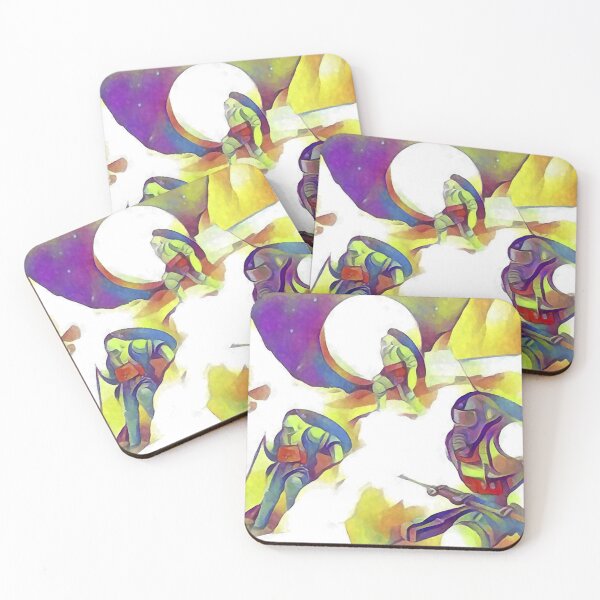 Item preview, Space soldiers Abstract art designed and sold by shrolts.