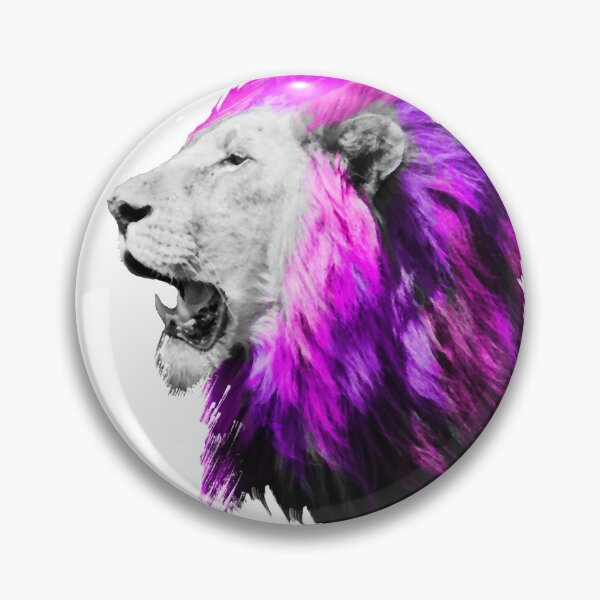 Item preview, Lion Colorful Head designed and sold by Soumita.