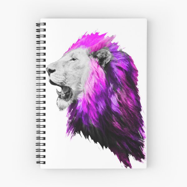 Item preview, Lion Colorful Head designed and sold by Soumita.