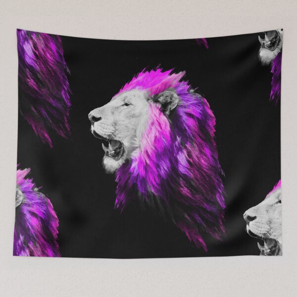 Item preview, Lion Colorful Head designed and sold by Soumita.