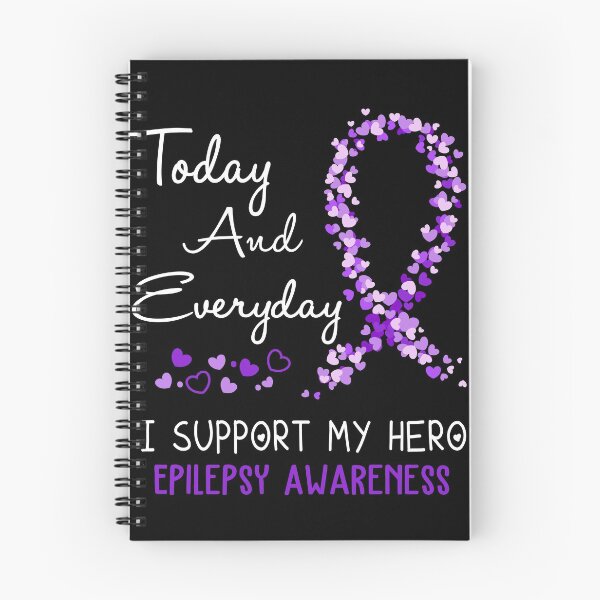 Item preview, Today and Everyday I Support My Hero Epilepsy Awareness designed and sold by ArangoaStore.