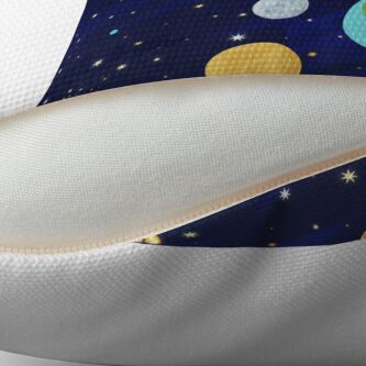 Alternate view of In space Throw Pillow