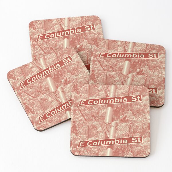 Item preview, Columbia Street, Seattle, Washington by Mistah Wilson designed and sold by The Street Sign Store.