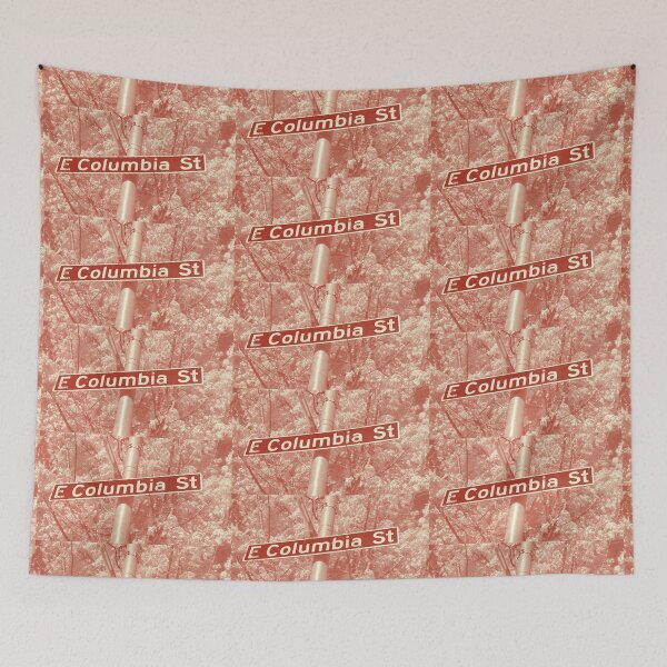 Item preview, Columbia Street, Seattle, Washington by Mistah Wilson designed and sold by The Street Sign Store.