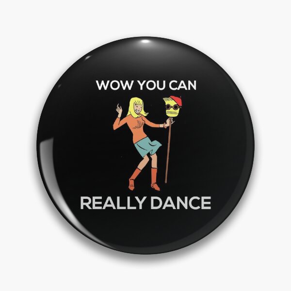 Item preview, Wow you can really dance colorful (white version) designed and sold by kickwear-com.