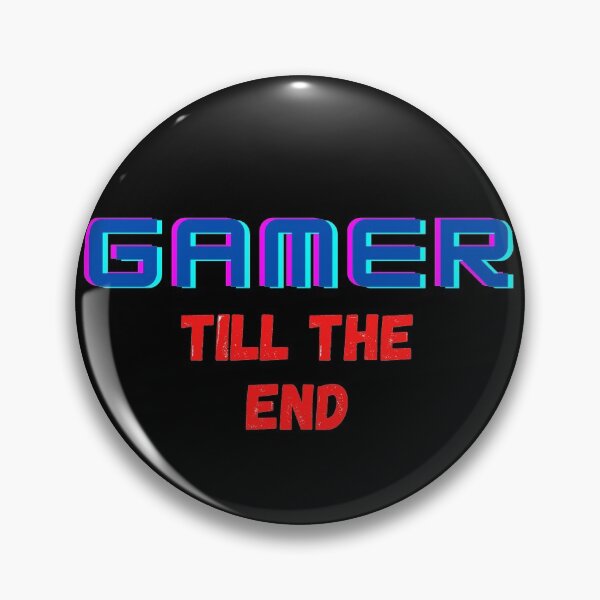 Item preview, Gamer till the end designed and sold by The Full Cart.