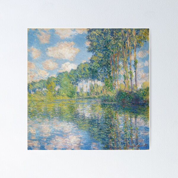 Artikel-Vorschau von Claude Monet - Pappeln auf der Epte (1891), designt und verkauft von HistoryRestored.