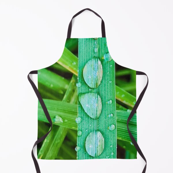 Item preview, Morning Dew Water Droplets on Lemongrass Leaves designed and sold by DCapparels.