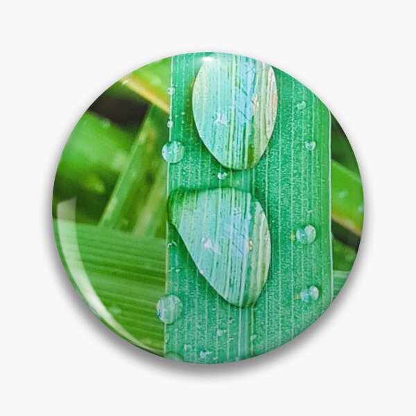 Item preview, Morning Dew Water Droplets on Lemongrass Leaves designed and sold by DCapparels.