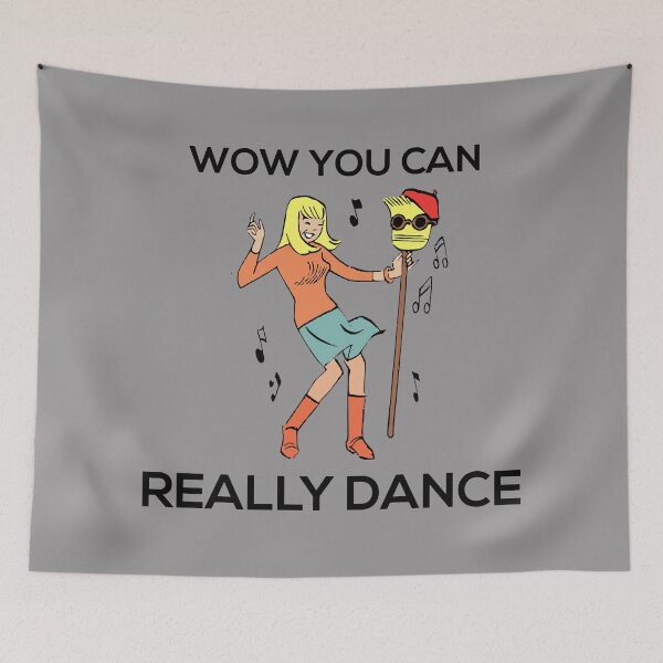 Item preview, Wow you can really dance colorful designed and sold by kickwear-com.