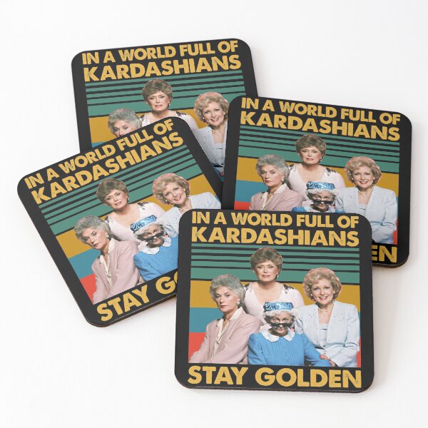 Item preview, In The World Full Of Kardashians Stay Golden Vintage designed and sold by LewisStevens.