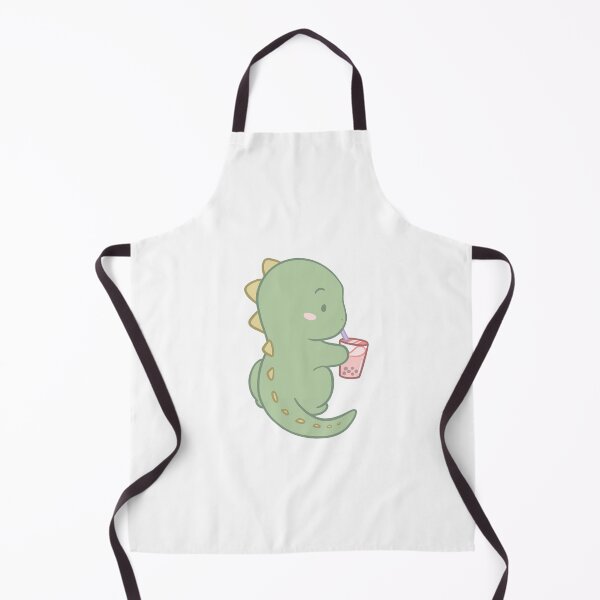 Item preview, Dino Drinking Boba Tea designed and sold by lumicloud.