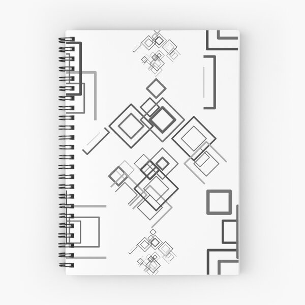 Item preview, Abstract Modern Geometric Squares in Black and White designed and sold by AlteredAtelier.