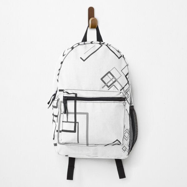 Item preview, Abstract Modern Geometric Squares in Black and White designed and sold by AlteredAtelier.