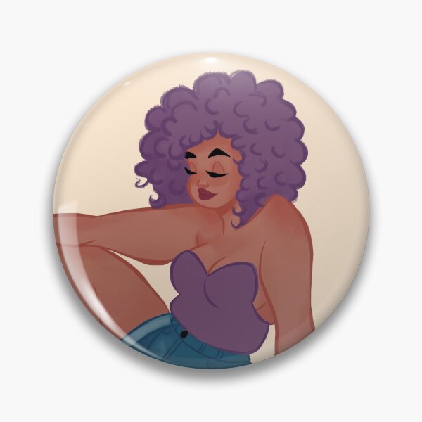 Item preview, Girls with Purple Hair designed and sold by printsbyaudree.