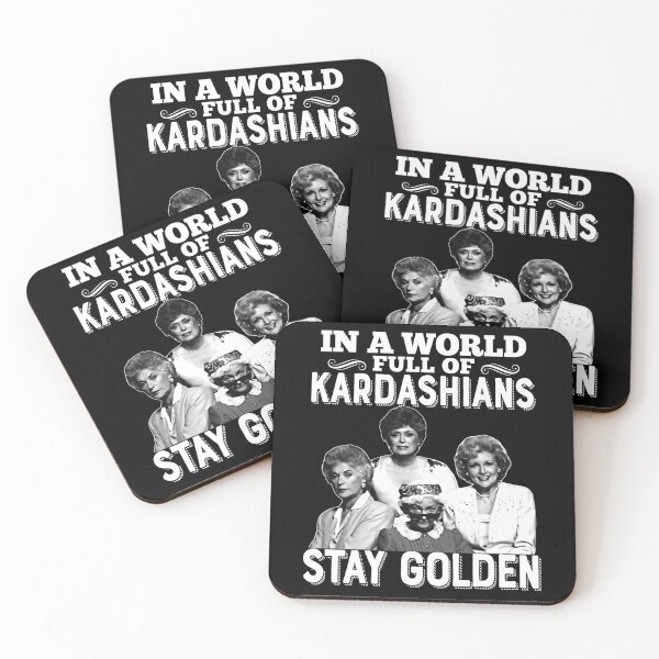 Aperçu de l'œuvre Dans le monde plein de Kardashians, restez d'or créée et vendue par LewisStevens.