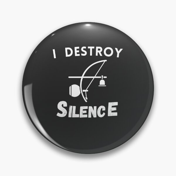 Item preview, Berimbau Shirt for Berimbau Gift  ,Music Shirts Music T-Shirt Destroy Silence designed and sold by ToufikTech.
