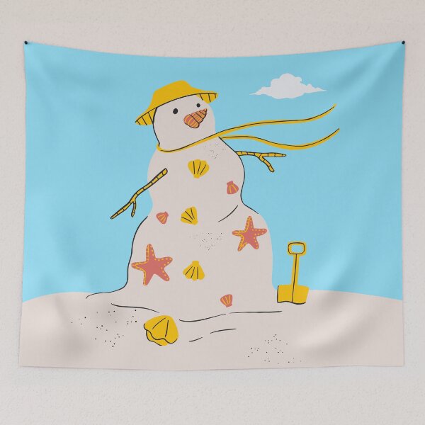 Item preview, Sandman On A White-Sand Beach  designed and sold by Rosinda.