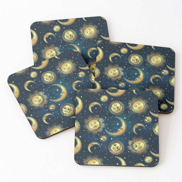 Item preview, 90s Celestial Suns and Moons designed and sold by Art by Morgan Campillo.