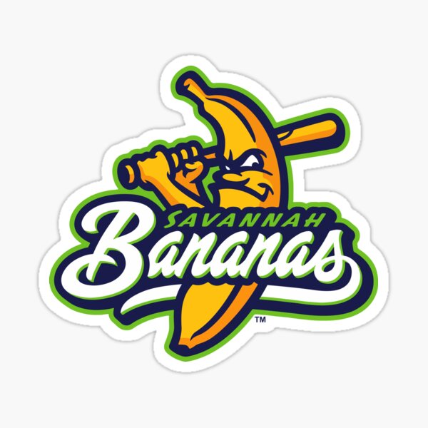 gelber Baseball Sticker