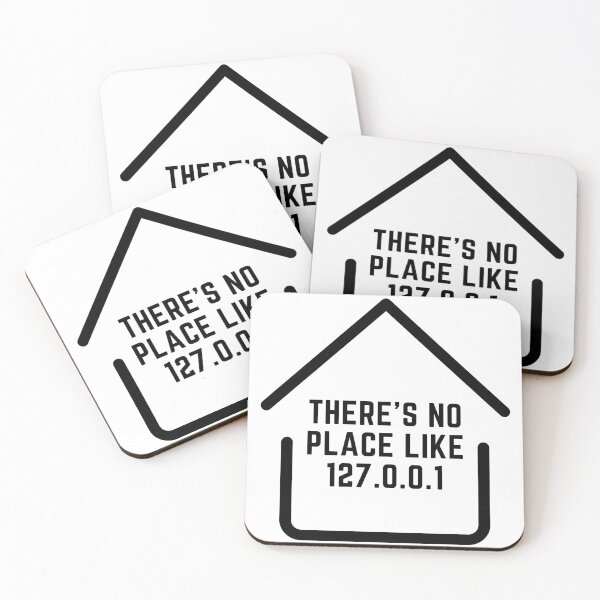 Item preview, there is no place like 127.0.0.1 designed and sold by FedoraDesign.