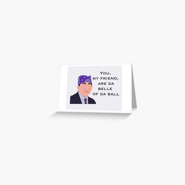 Prison Mike Greeting Card