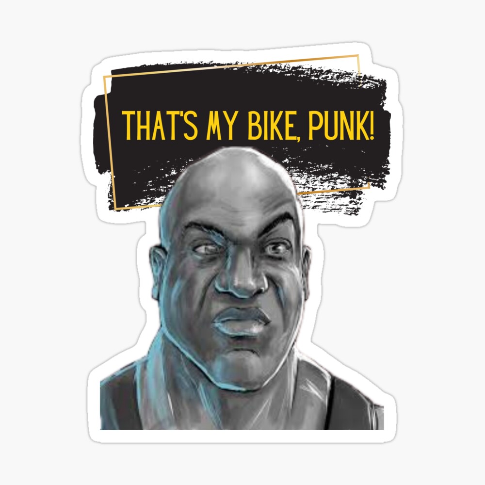 Thats my bike punk!