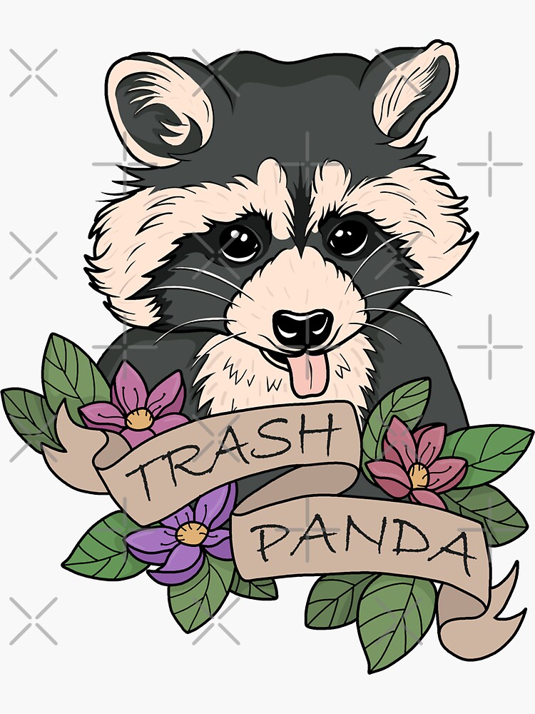 Raccoon  Sticker for Sale by Nozuki